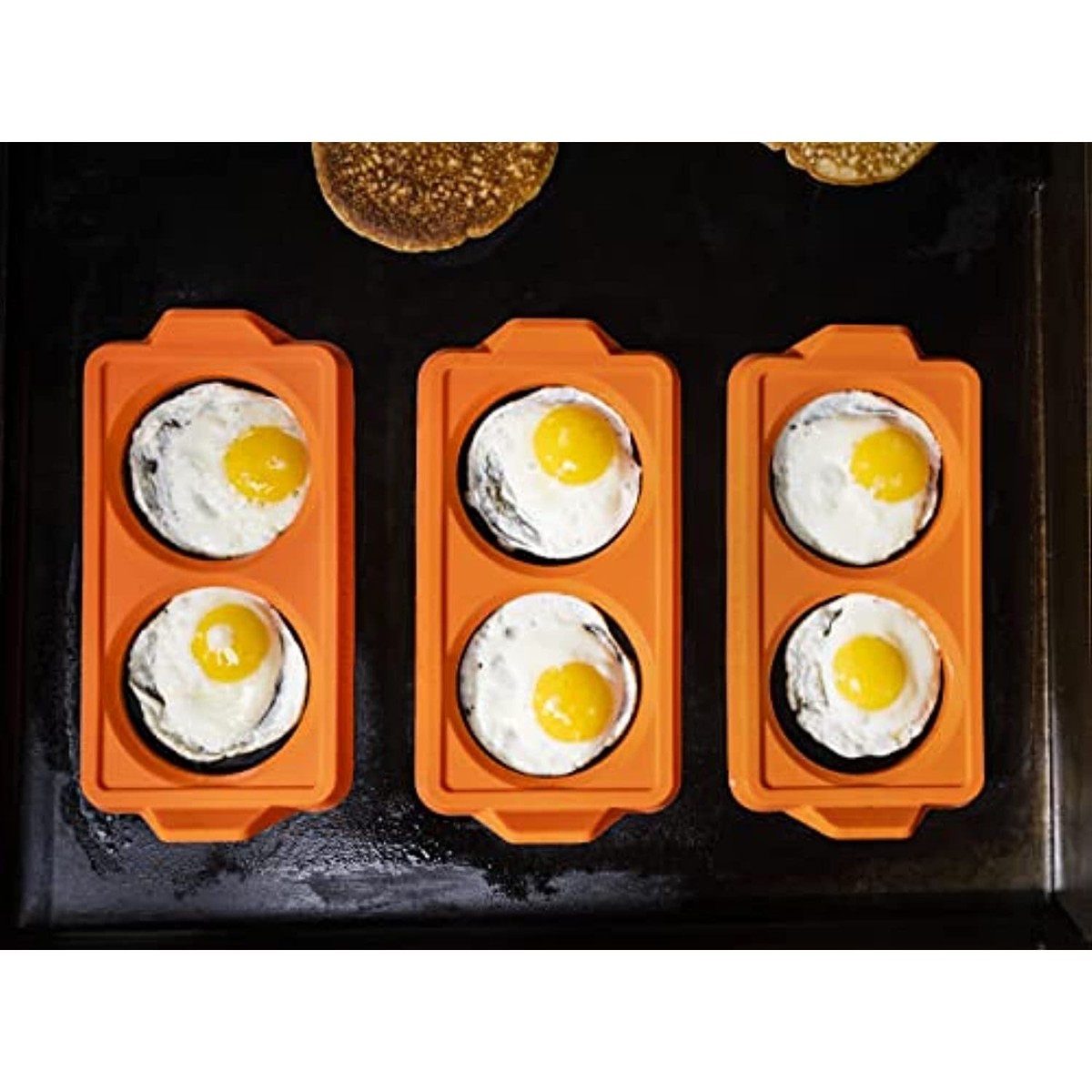 Egg Ring Blackstone 5600 Silicone Egg Omelet (Set Of 3) For