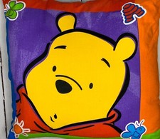 Vtg Winnie The Pooh  Tigger Cotton Pillows 2 Two Vintage Disney Made In USA