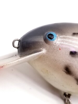 Appât De Pêche Vintage Big O Par Cotton Cordell – Crankbait Rare B58 – Pêche En Eau Douce