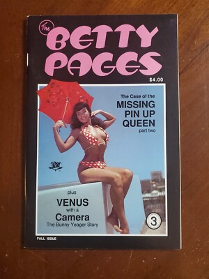 The Betty Pages #3 Case of the Missing Queen Betty Page Venus with a Camera