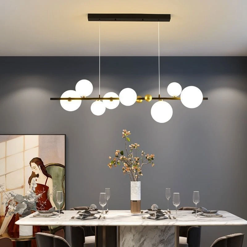 Three hanging pendant lights outlet