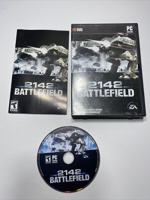 2142 Battlefield PC DVD-ROM Software 2006 Computer Video Game With Manual