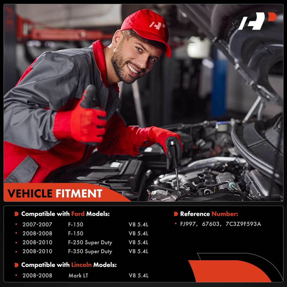 Топливная форсунка 8x для Ford F-150 2007-2008 F-250 F-350 Super Duty Lincoln Mark LT - Изображение 2 из 4