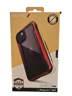 Raptic Shield Black Red Case For iPhone 6.1'' 2021 Brand New