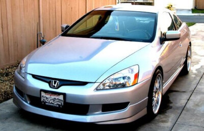 2003 2004 2005 HONDA ACCORD COUPE HFP STYLE FACTORY FRONT LIP + SIDE SKIRT