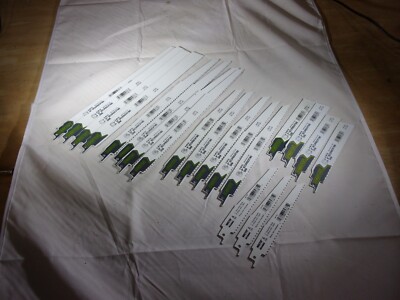 20pc. NEW MASTER MECHANIC RECIPROCATING BLADES ( MULTIPLE SIZES,LENGTHS & TPI'S)