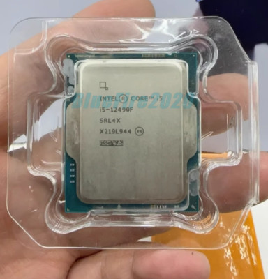 12th Gen Intel Core i5 12490F LGA 1700 CPU Processor Alder Lake 6-Core 3.0 GHz