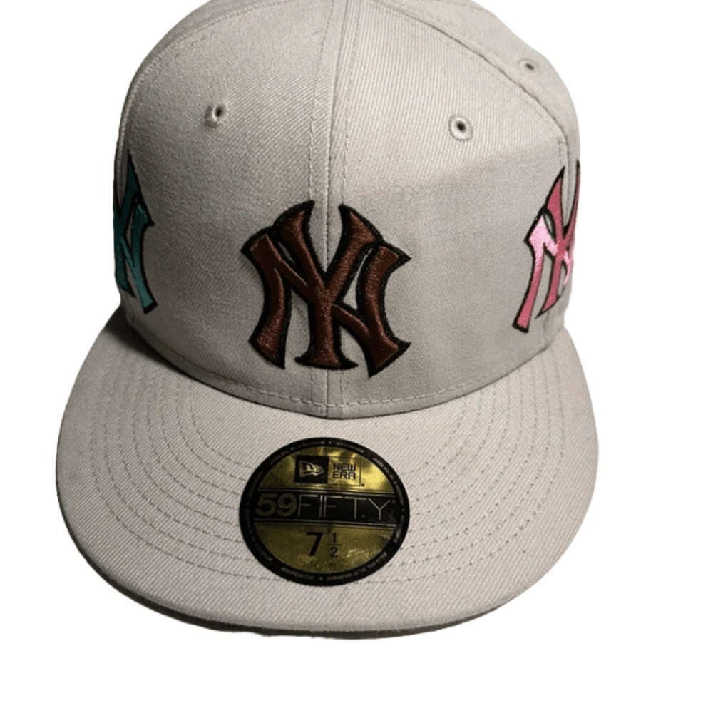 Casquette beige homme Supreme x New Era taille 7 1/2 59,6 cm