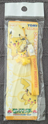 OFFICIAL PIKACHU EDITION GBA SP POKEMON STRAP! SEALED! Game Boy GameBoy Advance