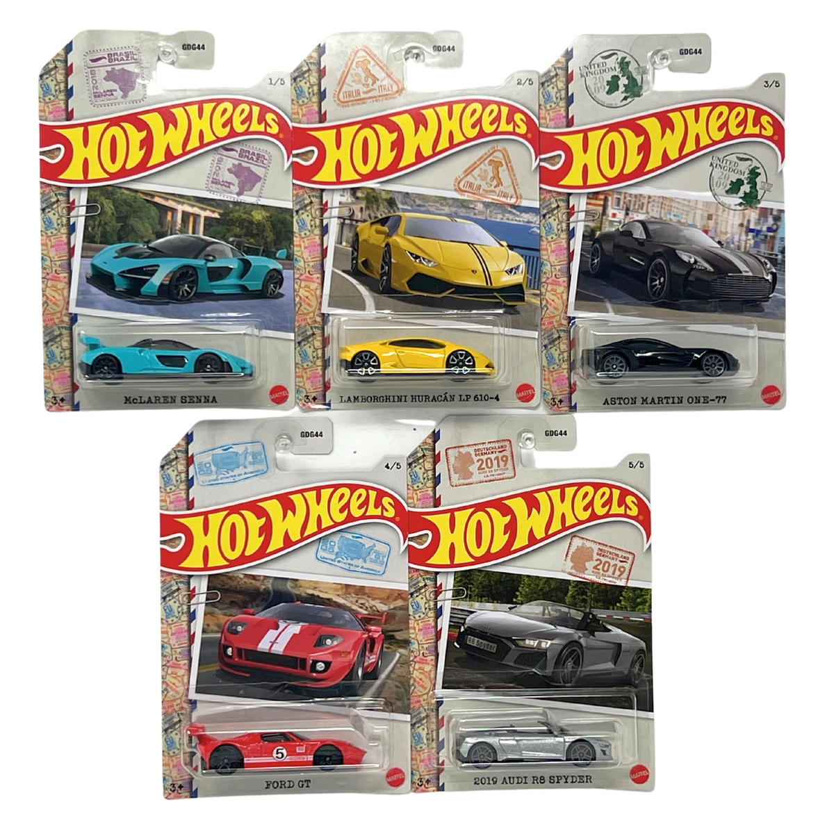 Hot Wheels World Class Racers Walmart Exclusive 1:64 Diecast