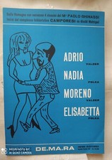 COMPLESSO CAMPORESI - FASCICOLO 4 SPARTITI (1973): "ADRIO" - "NADIA" - "MORENO" 