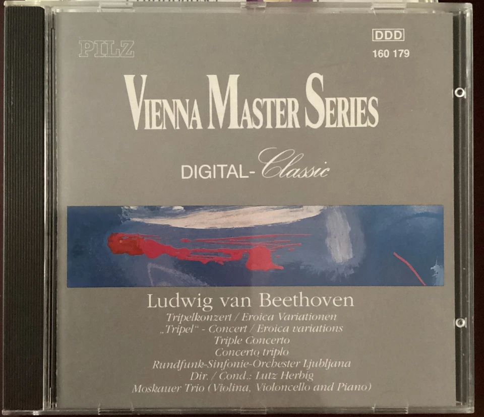 Beethoven: Tripelkonzert und Eroica-Variationen, 1 CD