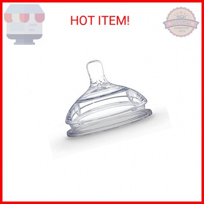 Comotomo Silicone Replacement Nipple, Fast Flow, 6+ Months, 2 Count