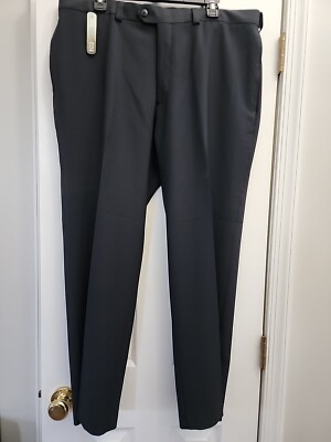 haggar black dress pants Haggar Premium Comfort Dress Pants, Pleated Front in Dark Chocolate
