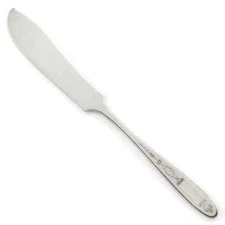 8 ONEIDA COMMUNITY GROSVENOR BUTTER CHEESE KNIVES SPREADERS 6.25" L   MONO