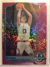 Pack to Plastic 2021-22 Bowman U Fushsia Mini Diamonds Base Set #1-100 PYC 1:169