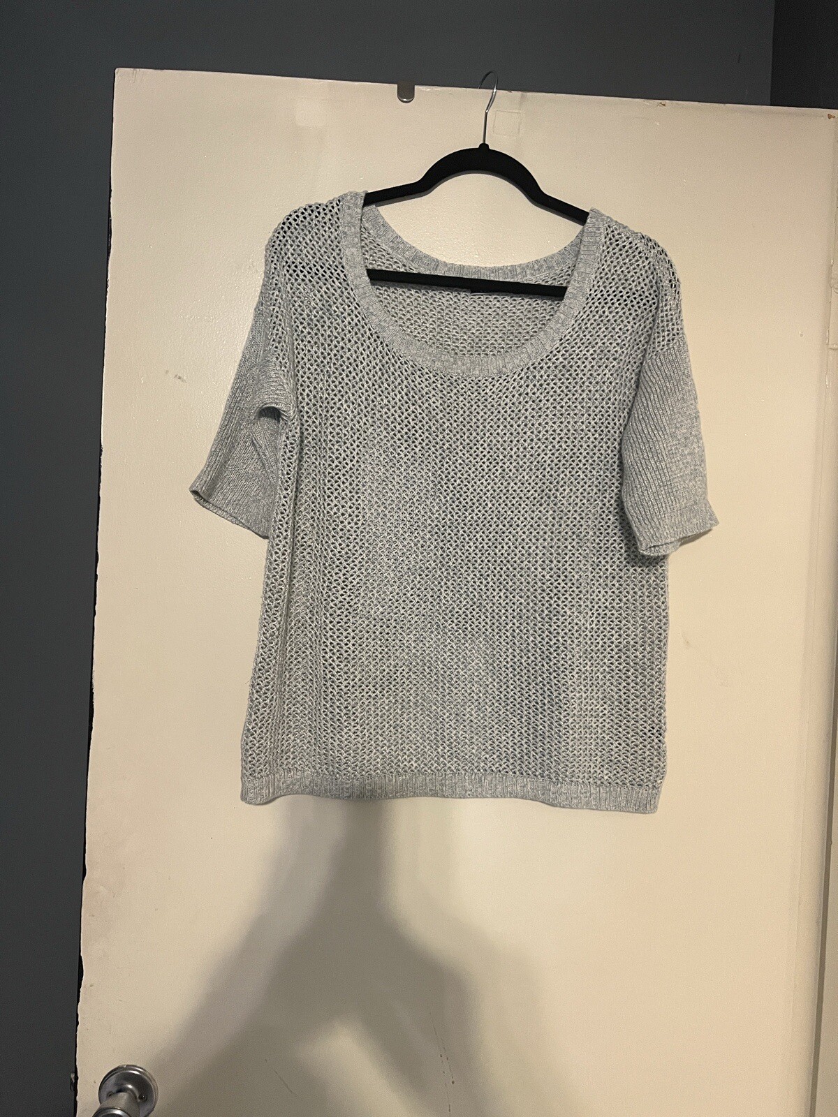 PERUVIAN CONNECTION Size S Sea Green Pima Cotton … - image 1