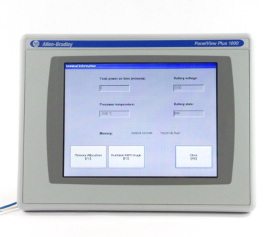 Allen Bradley 2711P-T10C4D8 PanelView Plus 6 2711P-RP8D Ser B RDT10C P093940183