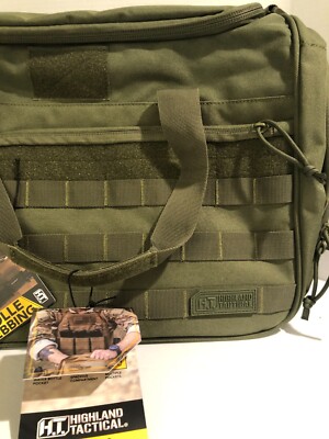 HIGHLAND TACTICAL SQUAD 1.0 ダフッルバッグ Highland Tactical Squad 1.0 Dark Green Heavy Duty MOLLE Duffel Bag