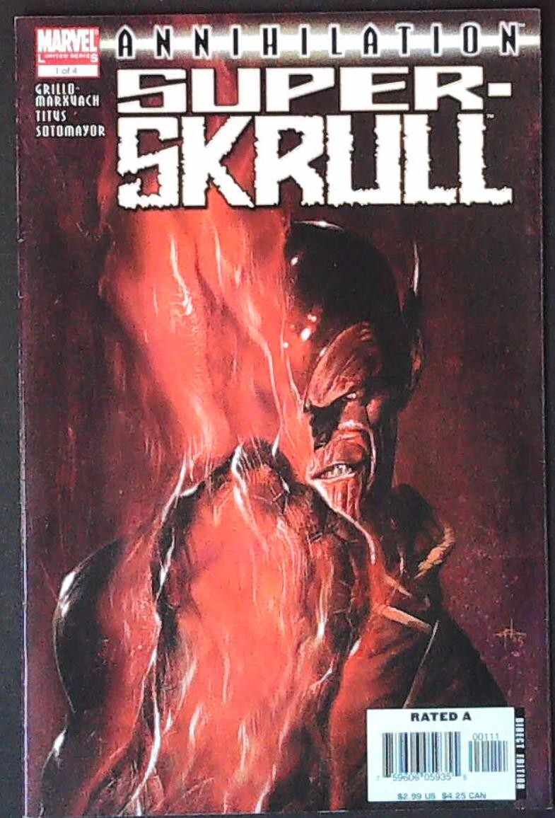 ANNIHILATION CONQUEST SKRULL (2007) #1 - Back Issue