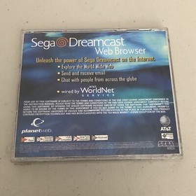 Sega Dreamcast Web Browser Sega Dreamcast NTSC US Version 1.0 New