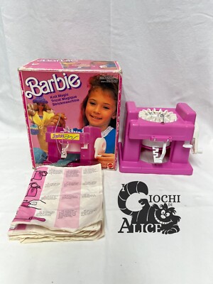 Magica Macchina Della Lana Di Barbie Mattel Barbie Maglieria