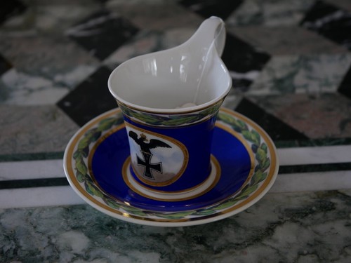 48158 - Sehr schöne EK-Tasse mit Adler. Kriegstasse mit Untertasse KPM Berlin - Bild 2 von 7
