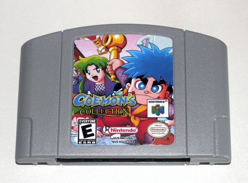 Mystical Ninja Goemon's Great Adventure Collection 1 2 Mononoke For N64 NTSC-U/C