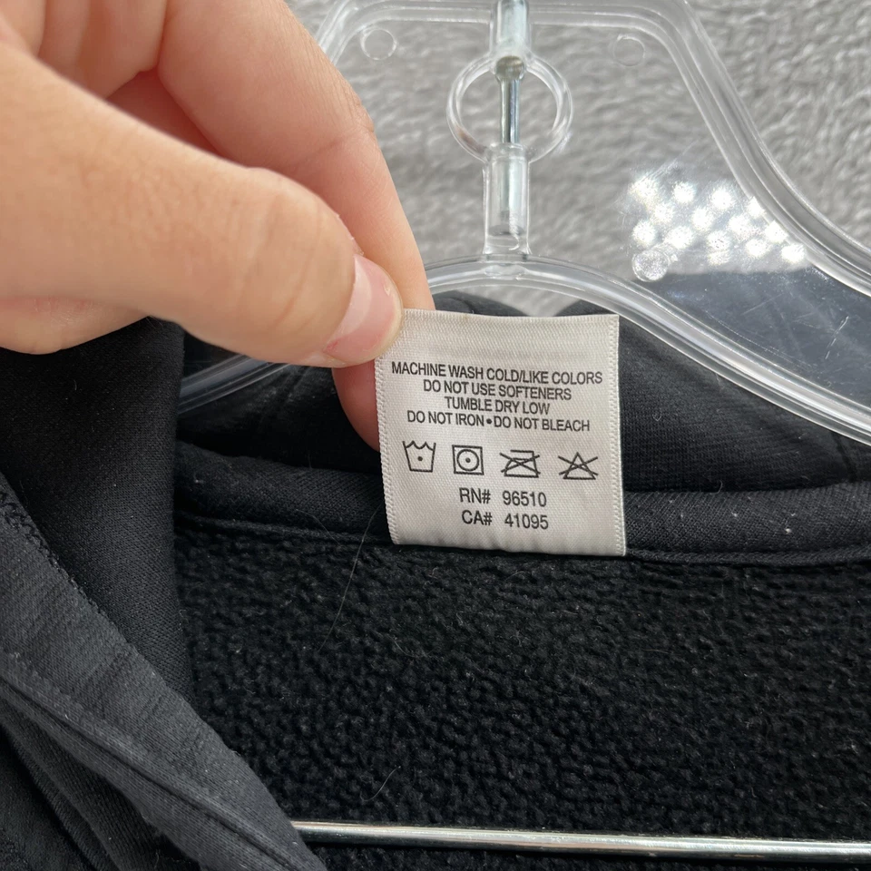 Under Armour Jacket Youth XL Black Full Zip Hooded Hoodie Sweatshirt - Image 3 of 4