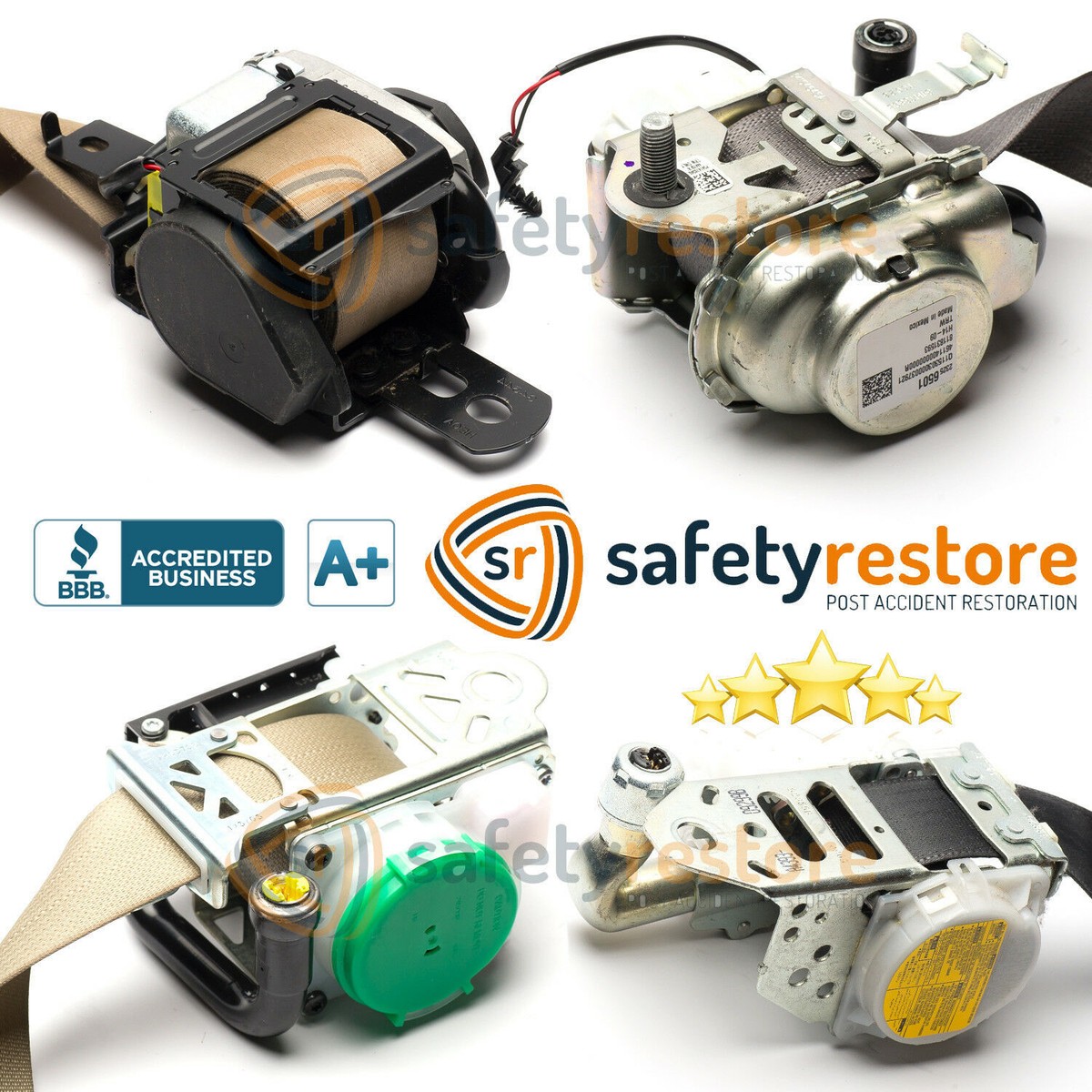 Fit Honda CR-V Dual-Stage Seat Belt Repair Service After Accident - Foto 2