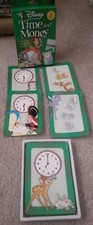 2005 Bendon Publishing Card Game Disney Learning Time and Money Pre-owned Nice