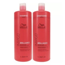 Wella Invigo Brilliance Normal Shampoo and Conditioner 33.8oz duo-Color Protect