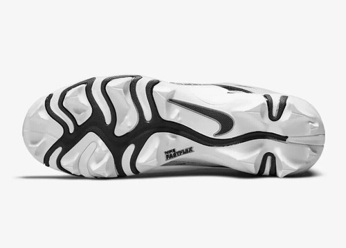 Nike Alpha Menace 3 Hai Fußballschuh WHT/BLK CV0582-100 Größe 8 Neu - Bild 4 von 4