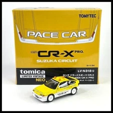 Tomica Limited Vintage LV-N318b Honda BALLADE CR-X MOUGEN PRO Pace Car TOMYTEC