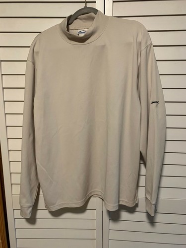 Long Sleeve Mock Turtle Neck Shirt Logo 
