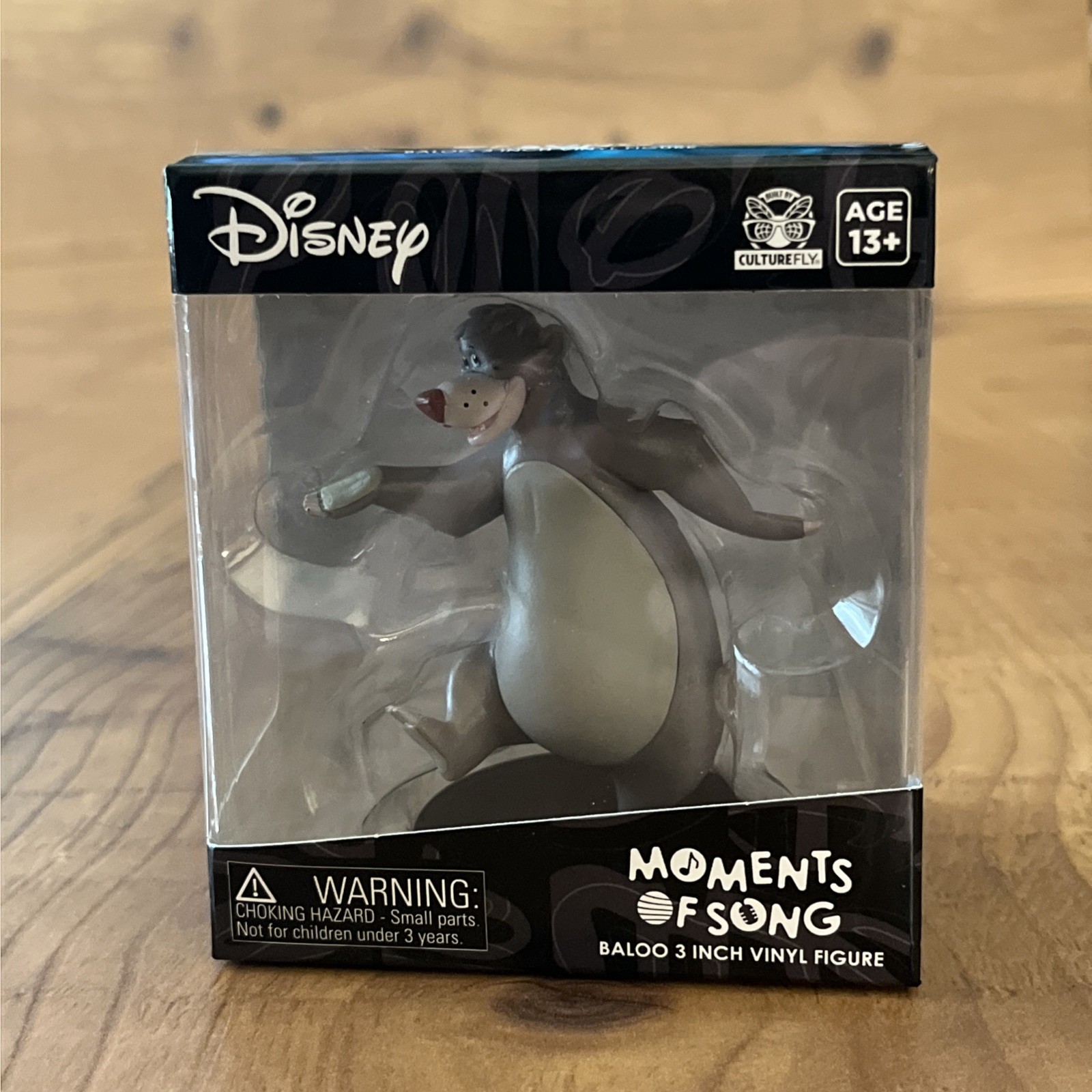 Disney Baloo The Bear Moments of Song The Jungle Book Baloo 3" Vinyl Figure NEW
