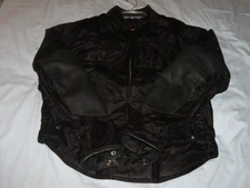 Icon Motorsports Men's Black Motorcycle Racing Tarmac Jacket (size L)