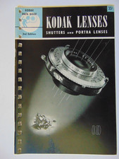 Vintage 1948 Kodak Lenses, Shutters, and Portra Lenses Data Book
