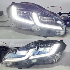LED Headlight Assembly Modification 2024 Set For 2010-2019 Jaguar XJL XJ