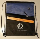 Lightweight, Zippered, Drawstring-style Backpack with the “Shore Travel" logo — photo 4