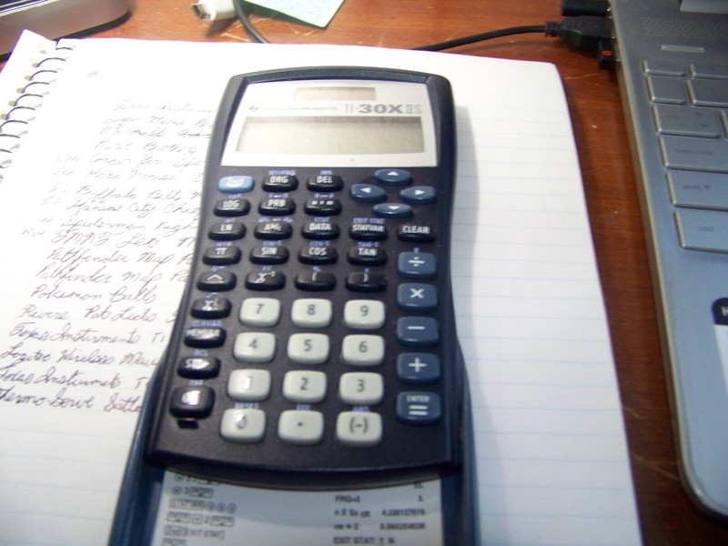 Texas Instruments ti-30xIIs
