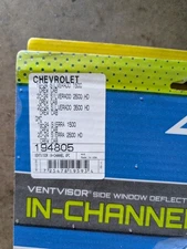 AVS 194805 In-Channel Side Window Deflector for 19-21 Sierra/Silverado 1500