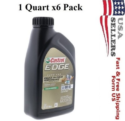 Engine Oil 0W-40 - Castrol Edge Euro Car PA, 6 Quart, Stock US-No Import Fees