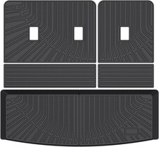 Cartist Trunk Mat Backrest Mat Fits for Ford Expedition/Lincoln Navigator 7/8