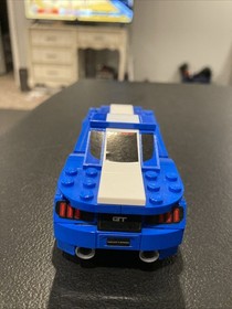 LEGO SPEED CHAMPIONS: Ford Mustang GT (75871) Car Only No Minifig Incomplete Set