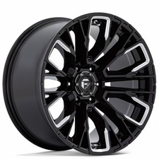 17x9 Fuel Wheels D849 Rebar 6 Gloss Black Milled Off-road Rims 4pcs 17x9 Fuel Wheels D849 Rebar 6 Gloss Black Milled Off-road Rims 4pcs