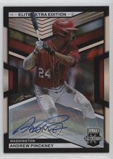 2023 Panini Elite Extra Edition Signatures Andrew Pinckney #97 Auto 05k6