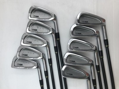 PRGR Right Handed Iron Set Data 811 P,A,S,3-9 Shaft Flex M-40
