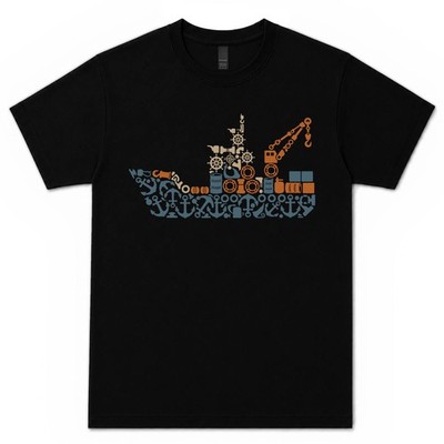 OFFSHORE SUPPLY SHIPS T-SHIRT maritime vessel