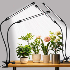 Grow Lights Upgrade 168 Leds Clip Plant Lights for Indoor Plants, Full Spectrum